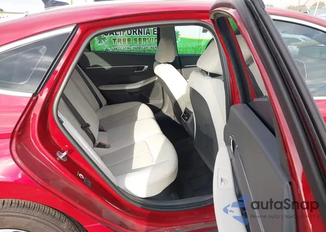 2023 Hyundai Sonata Hybrid Blue from USA, damaged, VIN KMHL24JJ5PA062015